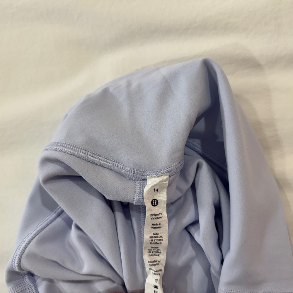lululemon athletica Women's Periwinkle Biker Shorts - Picture 3 of 3